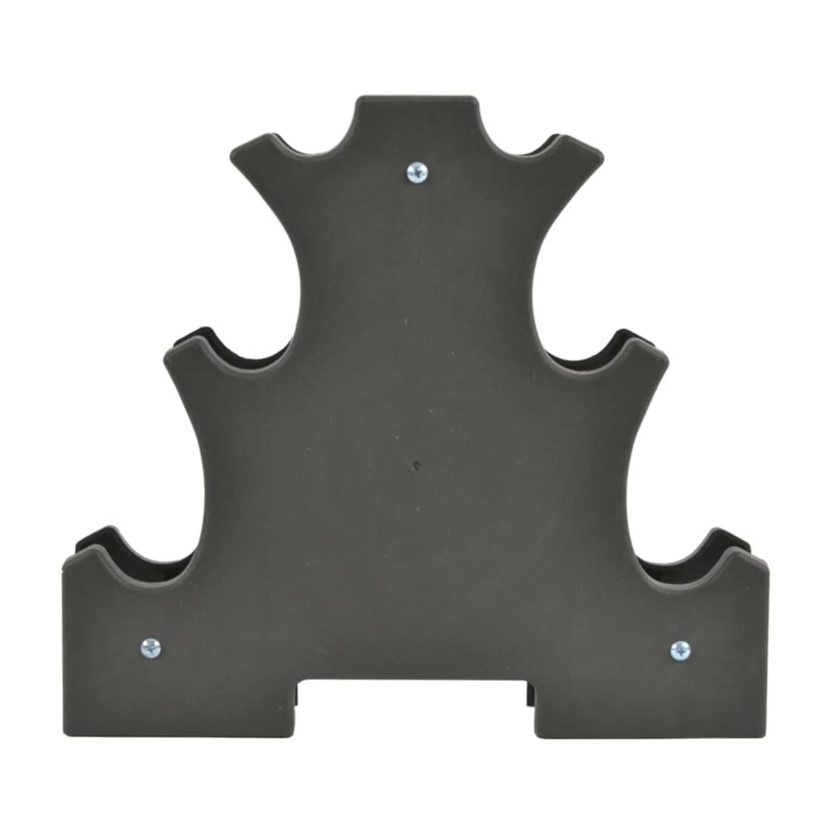 Boş plastik dumbell standı spor salonu ve ev tipi ağırlık düzenleyici stand