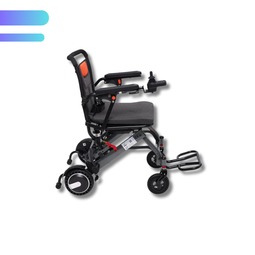 JT-308 Hafif Akülü Tekerlekli Sandalye - Görsel 5