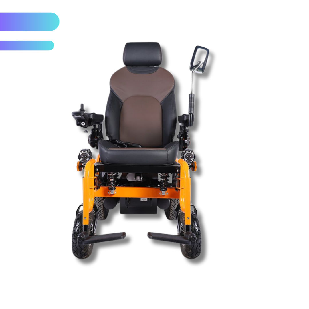 S250 Multi Fonksiyonel Akülü Tekerlekli Sandalye - Görsel 2