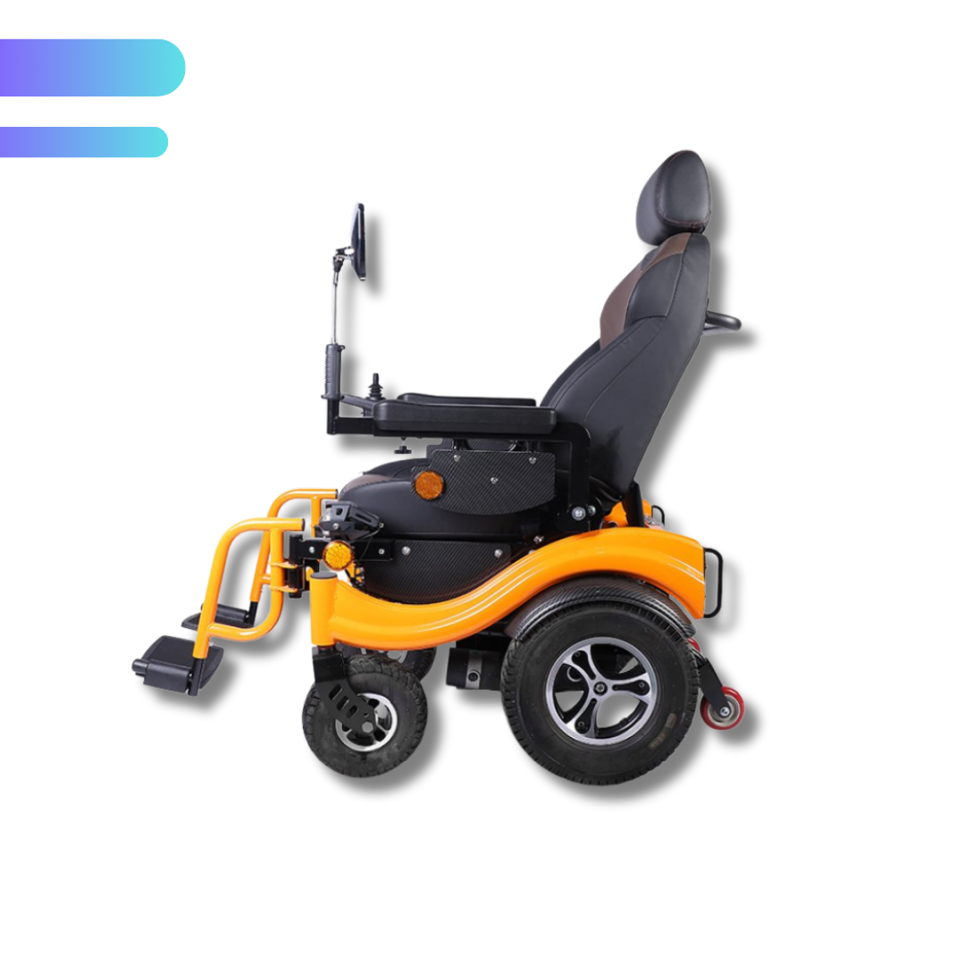 S250 Multi Fonksiyonel Akülü Tekerlekli Sandalye - Görsel 3