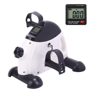 LCD ekranlı kondisyon bisikleti evde kardiyo ve kondisyon egzersizi için