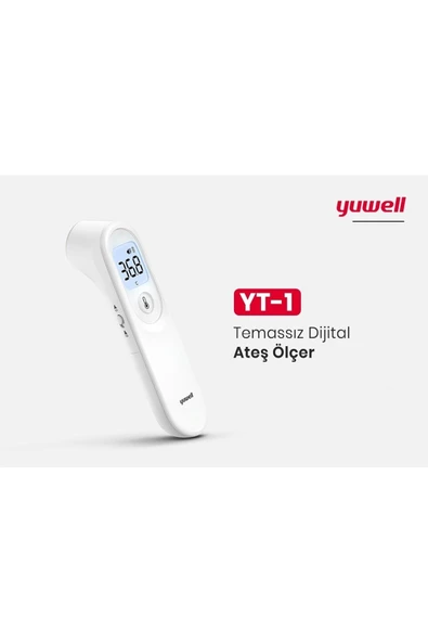 Yuwell Temassız Kızılötesi Termometre Ateş Ölçer - Görsel 2