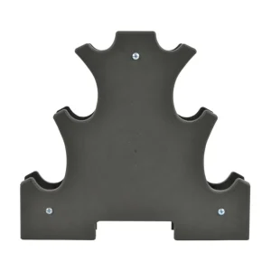 Boş plastik dumbell standı spor salonu ve ev tipi ağırlık düzenleyici stand