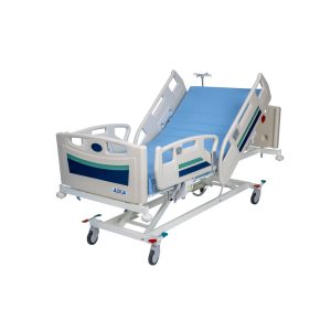 AZKA 4001 4 motorlu ABS korkuluklu hasta yatağı