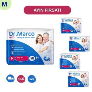 Dr. Marco bel bantlı yetişkin hasta bezi 120 adet