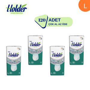 Holder külot tipi yetişkin hasta bezi 120 adet