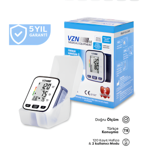 VZN Dijital Bilekten Konuşan Tansiyon Aleti