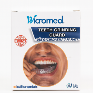 Wicromed Tek Taraflı Diş Gıcırdatma Aparatı – Gece diş sıkma ve bruksizm koruyucu medikal ağız plağı